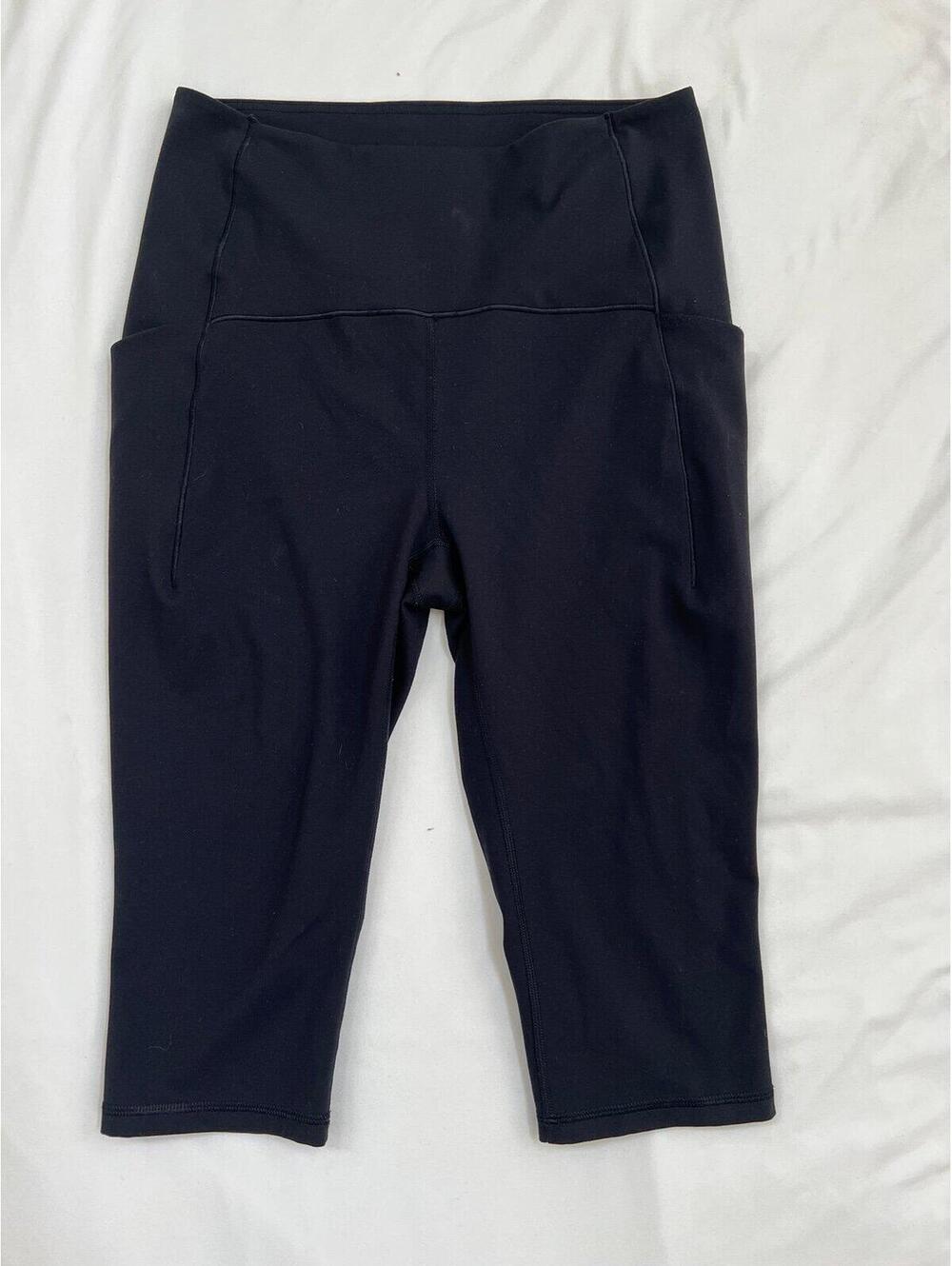 RBX women’s size medium blacked cropped capri athletic pants